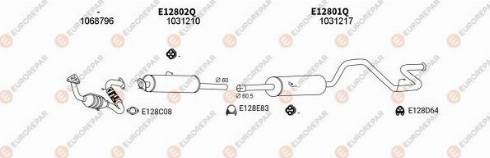 EUROREPAR 100995 - Система выпуска ОГ autosila-amz.com