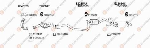 EUROREPAR 100926 - Система выпуска ОГ autosila-amz.com