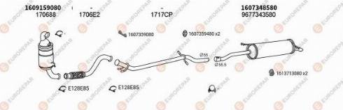 EUROREPAR 100495 - Система выпуска ОГ autosila-amz.com