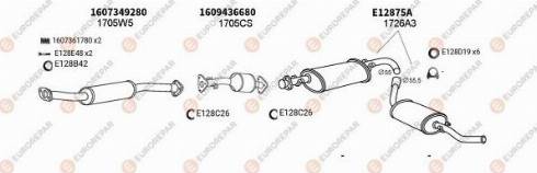 EUROREPAR 100480 - Система выпуска ОГ autosila-amz.com