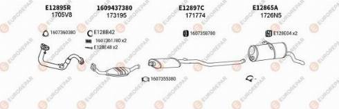 EUROREPAR 100482 - Система выпуска ОГ autosila-amz.com