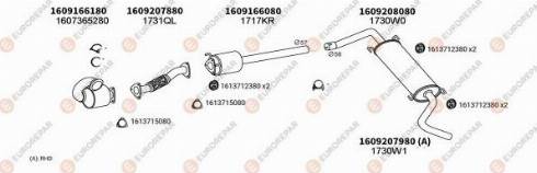 EUROREPAR 100557 - Система выпуска ОГ autosila-amz.com