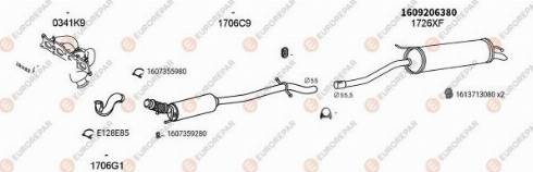 EUROREPAR 100584 - Система выпуска ОГ autosila-amz.com