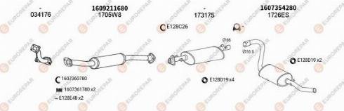 EUROREPAR 100533 - Система выпуска ОГ autosila-amz.com