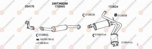 EUROREPAR 100532 - Система выпуска ОГ autosila-amz.com