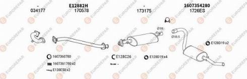 EUROREPAR 100537 - Система выпуска ОГ autosila-amz.com