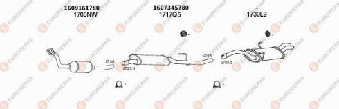 EUROREPAR 100522 - Система выпуска ОГ autosila-amz.com