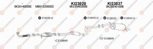 EUROREPAR 100653 - Система выпуска ОГ autosila-amz.com