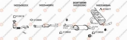 EUROREPAR 100078 - Система выпуска ОГ autosila-amz.com