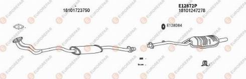 EUROREPAR 100167 - Система выпуска ОГ autosila-amz.com