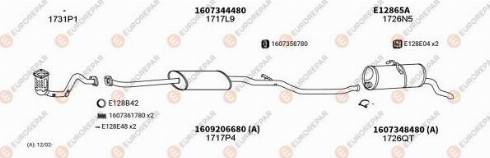 EUROREPAR 100392 - Система выпуска ОГ autosila-amz.com