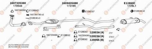 EUROREPAR 100242 - Система выпуска ОГ autosila-amz.com