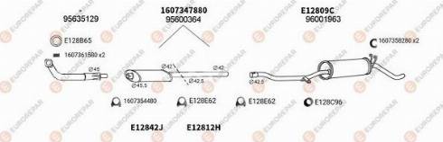 EUROREPAR 100214 - Система выпуска ОГ autosila-amz.com