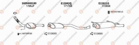 EUROREPAR 100289 - Система выпуска ОГ autosila-amz.com