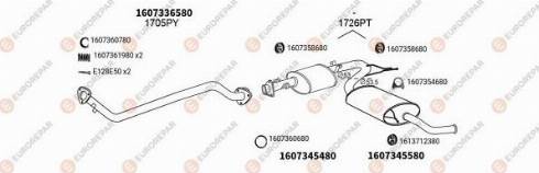 EUROREPAR 100234 - Система выпуска ОГ autosila-amz.com