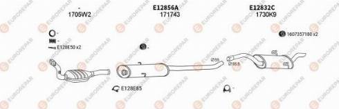 EUROREPAR 101614 - Система выпуска ОГ autosila-amz.com