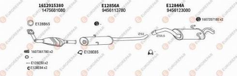 EUROREPAR 100795 - Система выпуска ОГ autosila-amz.com