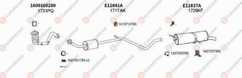 EUROREPAR 101949 - Система выпуска ОГ autosila-amz.com