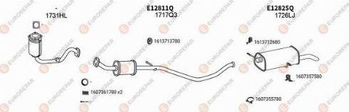 EUROREPAR 101945 - Система выпуска ОГ autosila-amz.com