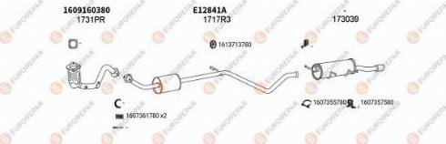 EUROREPAR 101954 - Система выпуска ОГ autosila-amz.com