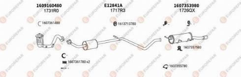 EUROREPAR 101955 - Система выпуска ОГ autosila-amz.com