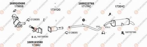 EUROREPAR 101962 - Система выпуска ОГ autosila-amz.com