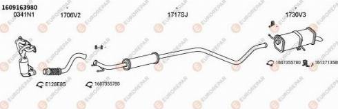 EUROREPAR 101984 - Система выпуска ОГ autosila-amz.com