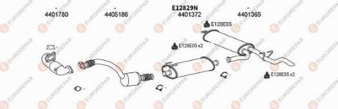 EUROREPAR 101459 - Система выпуска ОГ autosila-amz.com