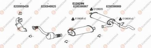 EUROREPAR 101454 - Система выпуска ОГ autosila-amz.com