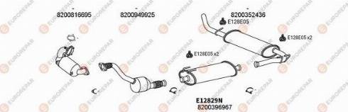 EUROREPAR 101455 - Система выпуска ОГ autosila-amz.com