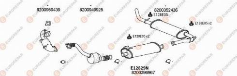 EUROREPAR 101456 - Система выпуска ОГ autosila-amz.com