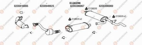 EUROREPAR 101453 - Система выпуска ОГ autosila-amz.com