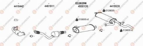 EUROREPAR 101457 - Система выпуска ОГ autosila-amz.com