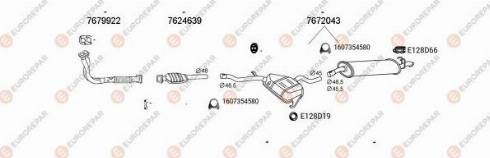 EUROREPAR 101465 - Система выпуска ОГ autosila-amz.com