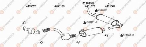 EUROREPAR 101462 - Система выпуска ОГ autosila-amz.com