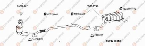 EUROREPAR 101484 - Система выпуска ОГ autosila-amz.com