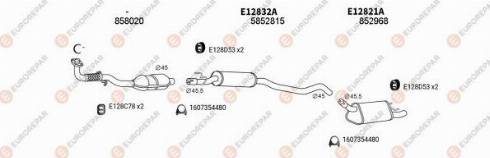 EUROREPAR 101432 - Система выпуска ОГ autosila-amz.com