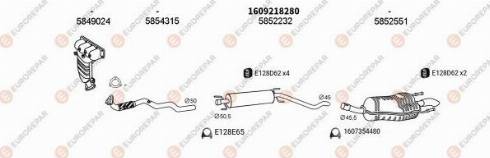 EUROREPAR 101437 - Система выпуска ОГ autosila-amz.com