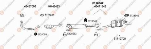 EUROREPAR 101476 - Система выпуска ОГ autosila-amz.com