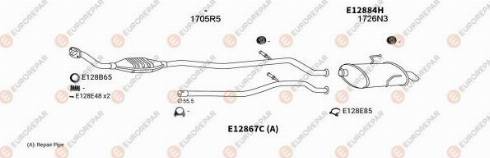 EUROREPAR 101598 - Система выпуска ОГ autosila-amz.com