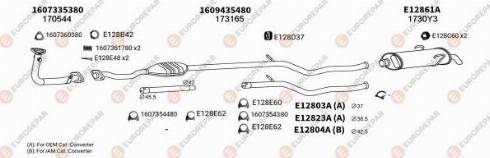 EUROREPAR 101509 - Система выпуска ОГ autosila-amz.com