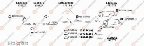 EUROREPAR 101535 - Система выпуска ОГ autosila-amz.com