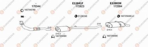 EUROREPAR 101530 - Система выпуска ОГ autosila-amz.com