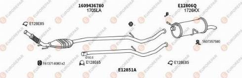 EUROREPAR 101576 - Система выпуска ОГ autosila-amz.com