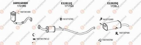 EUROREPAR 101669 - Система выпуска ОГ autosila-amz.com