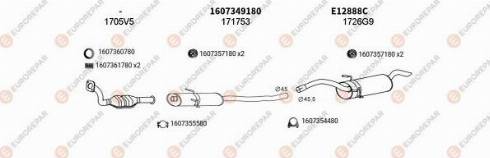 EUROREPAR 101626 - Система выпуска ОГ autosila-amz.com