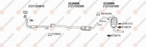 EUROREPAR 101157 - Система выпуска ОГ autosila-amz.com