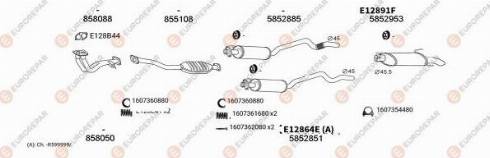 EUROREPAR 101169 - Система выпуска ОГ autosila-amz.com