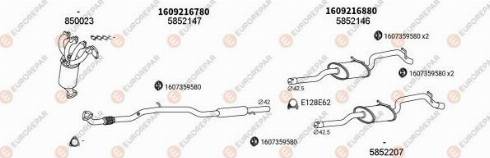 EUROREPAR 101162 - Система выпуска ОГ autosila-amz.com