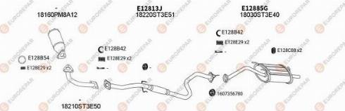 EUROREPAR 101118 - Система выпуска ОГ autosila-amz.com